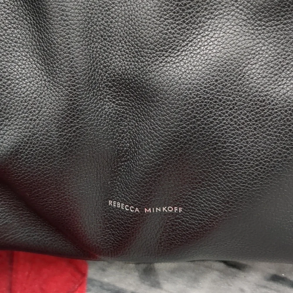 Rebecca Minkoff black leather satchel
